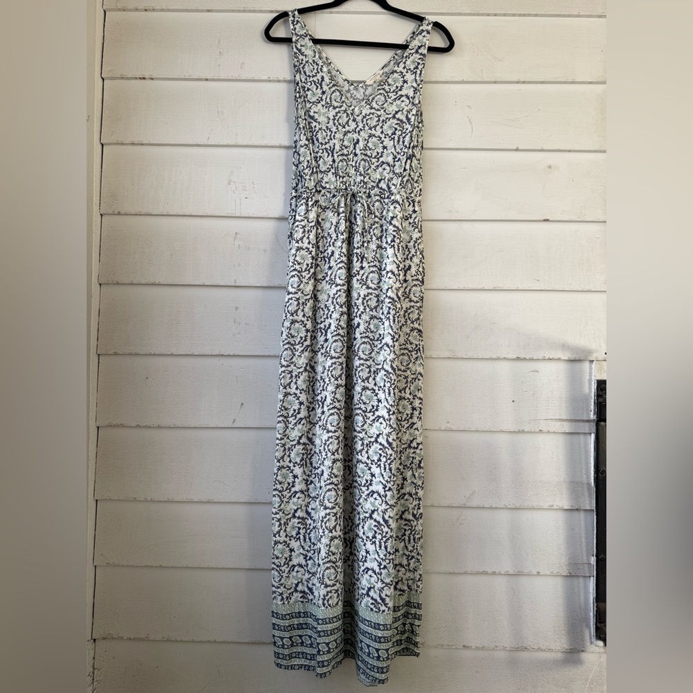 Lucky Brand Blue and White Floral Dress